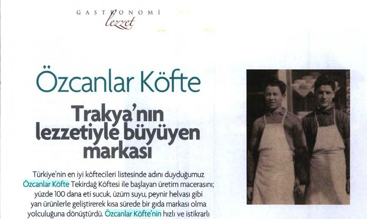 Özcanlar Gastronomi