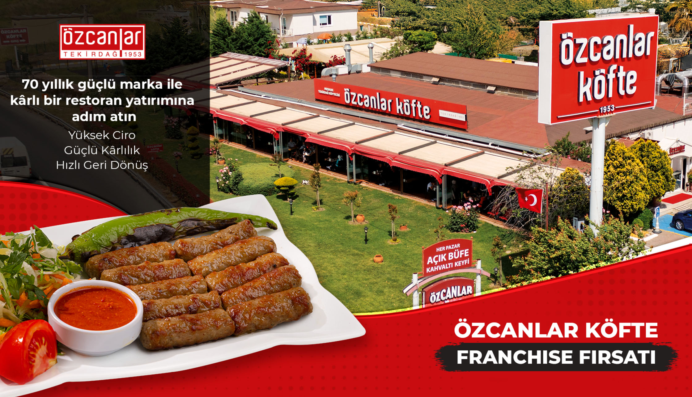 Özcanlar Köfte Franchise Başvuru